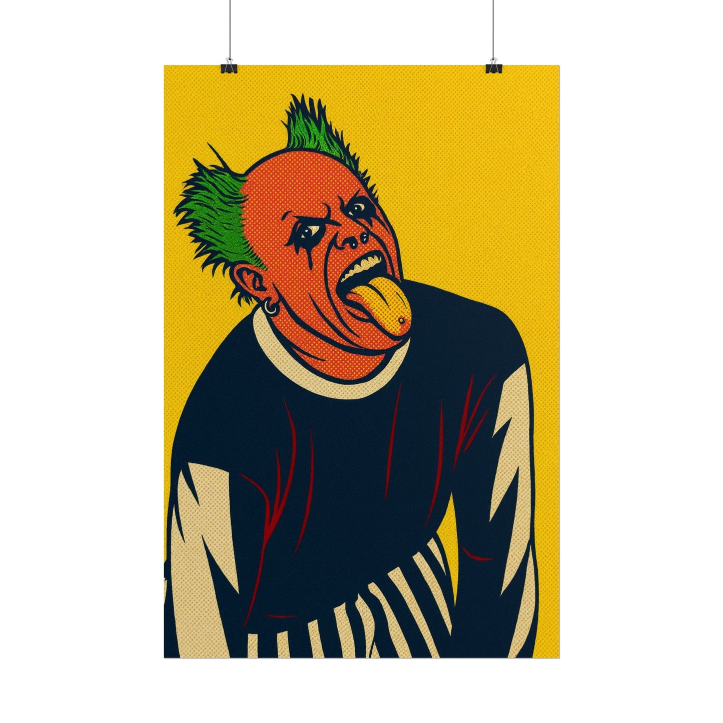 Keith Flint Prodigy Pop Art Poster