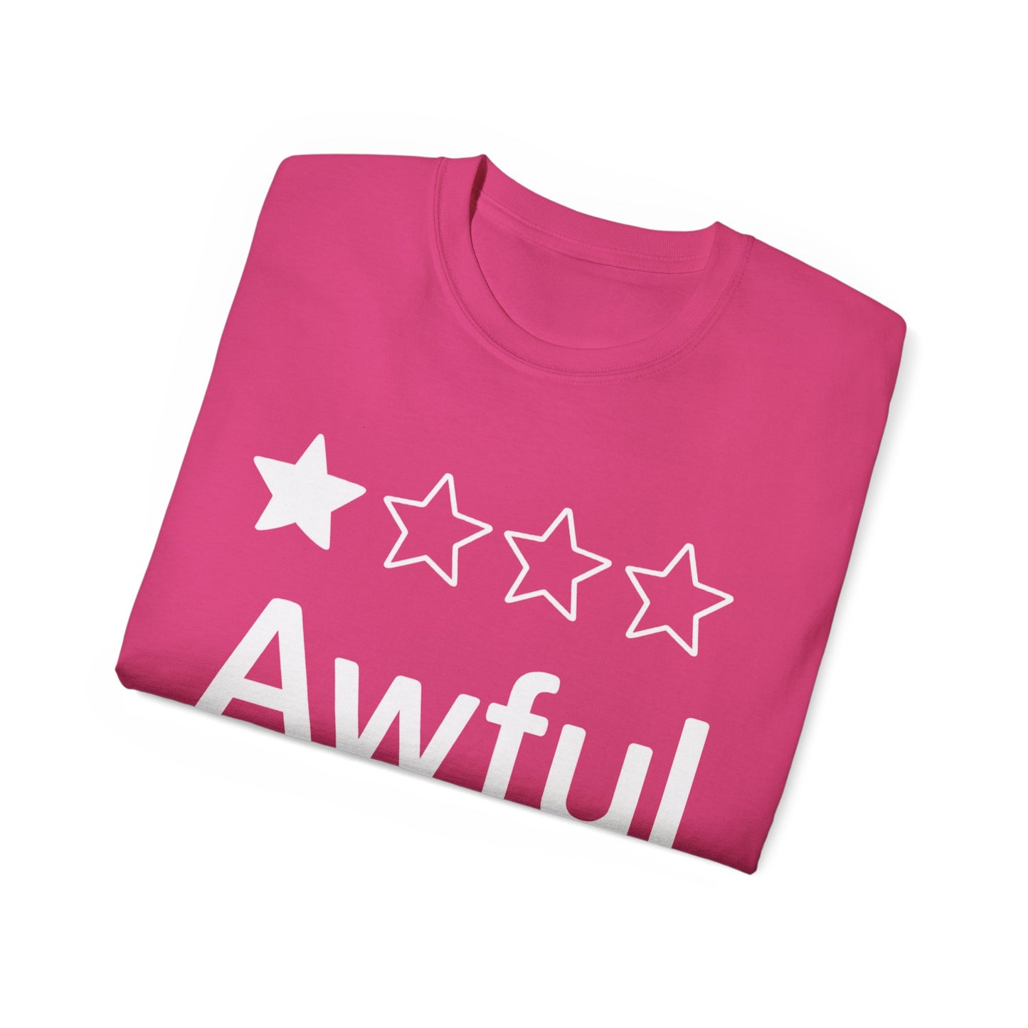 Awful Review One Star T-Shirt
