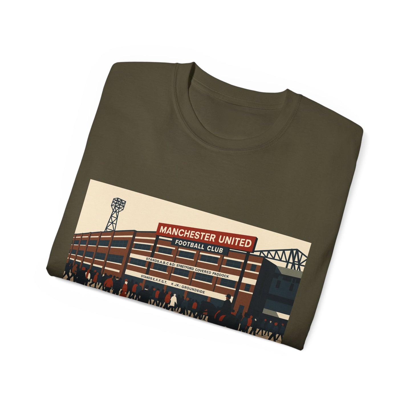 1980s Old Trafford Graphic Tee