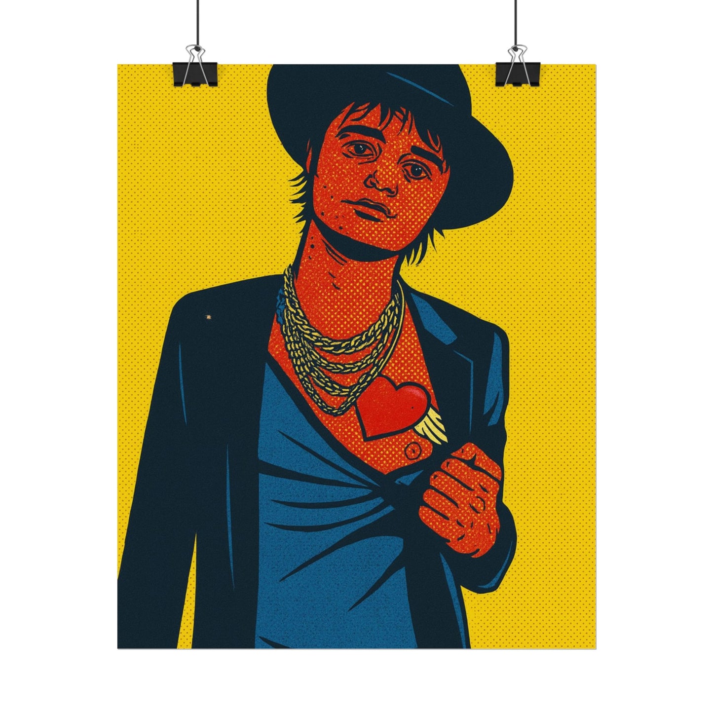 Pete Doherty Pop Art Poster