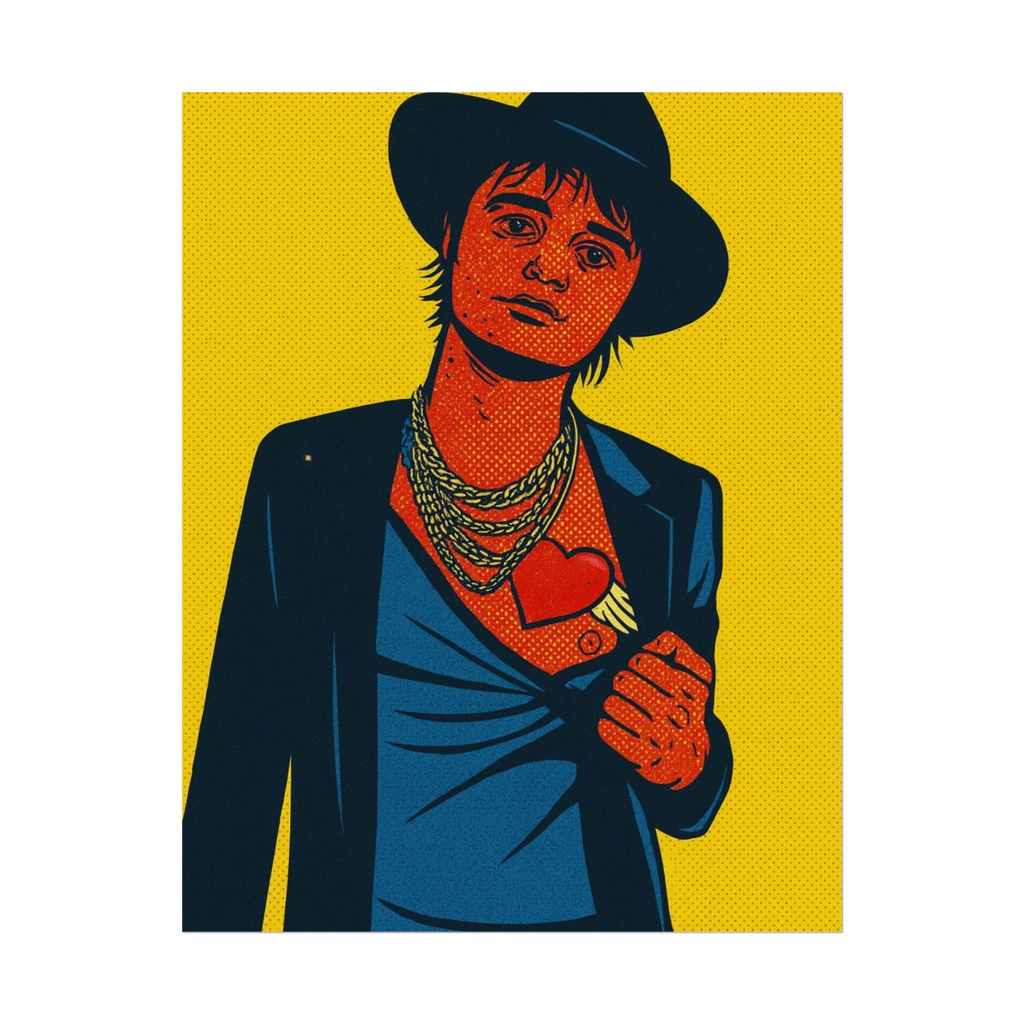 Pete Doherty Pop Art Poster