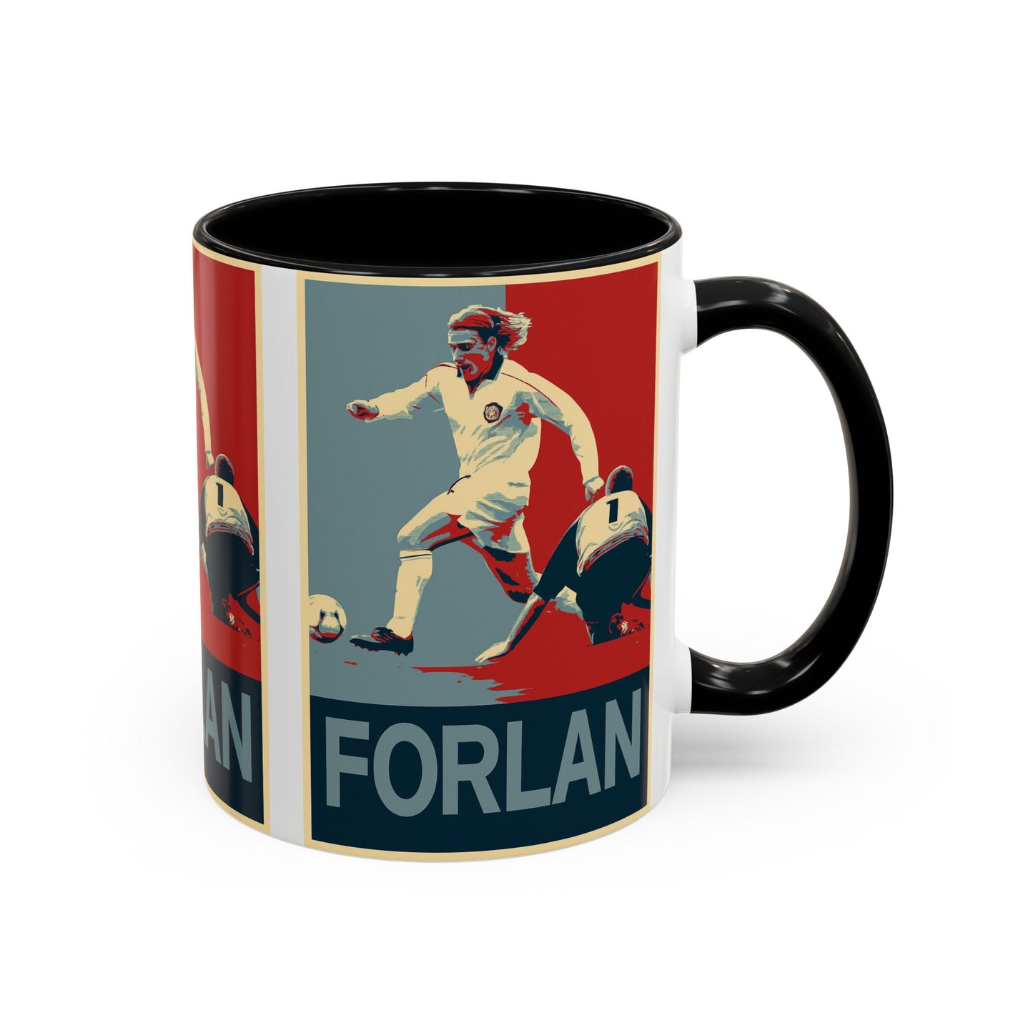 Diego Forlan Liverpool Goal Mug - Manchester United