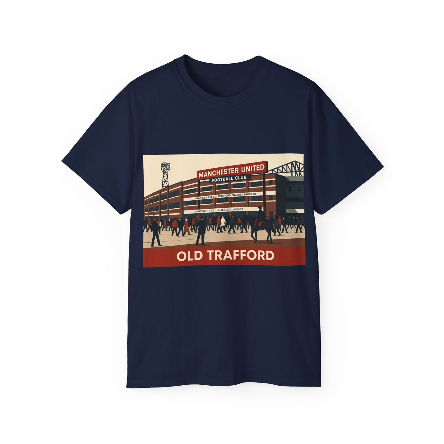 1980s Old Trafford Graphic Tee