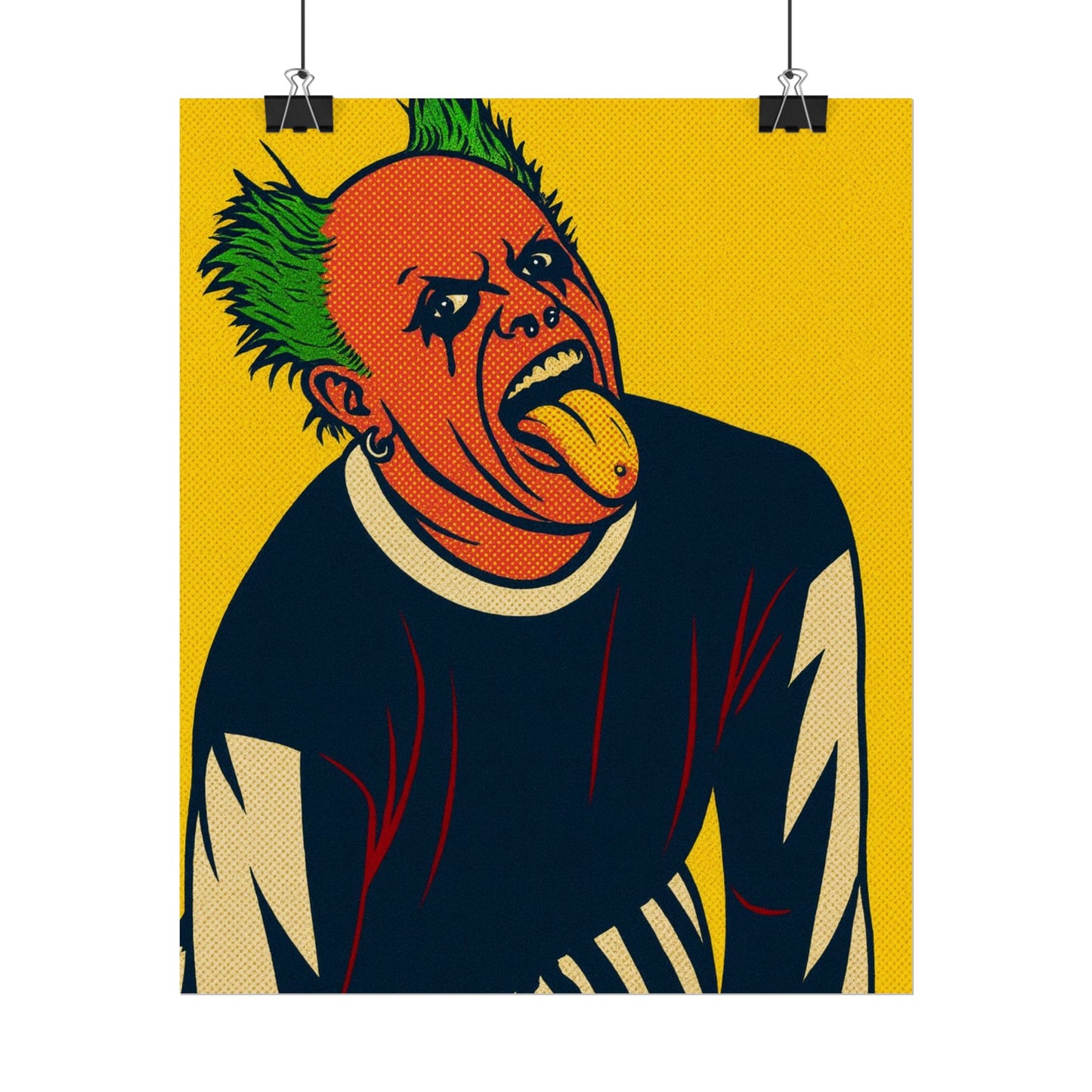 Keith Flint Prodigy Pop Art Poster