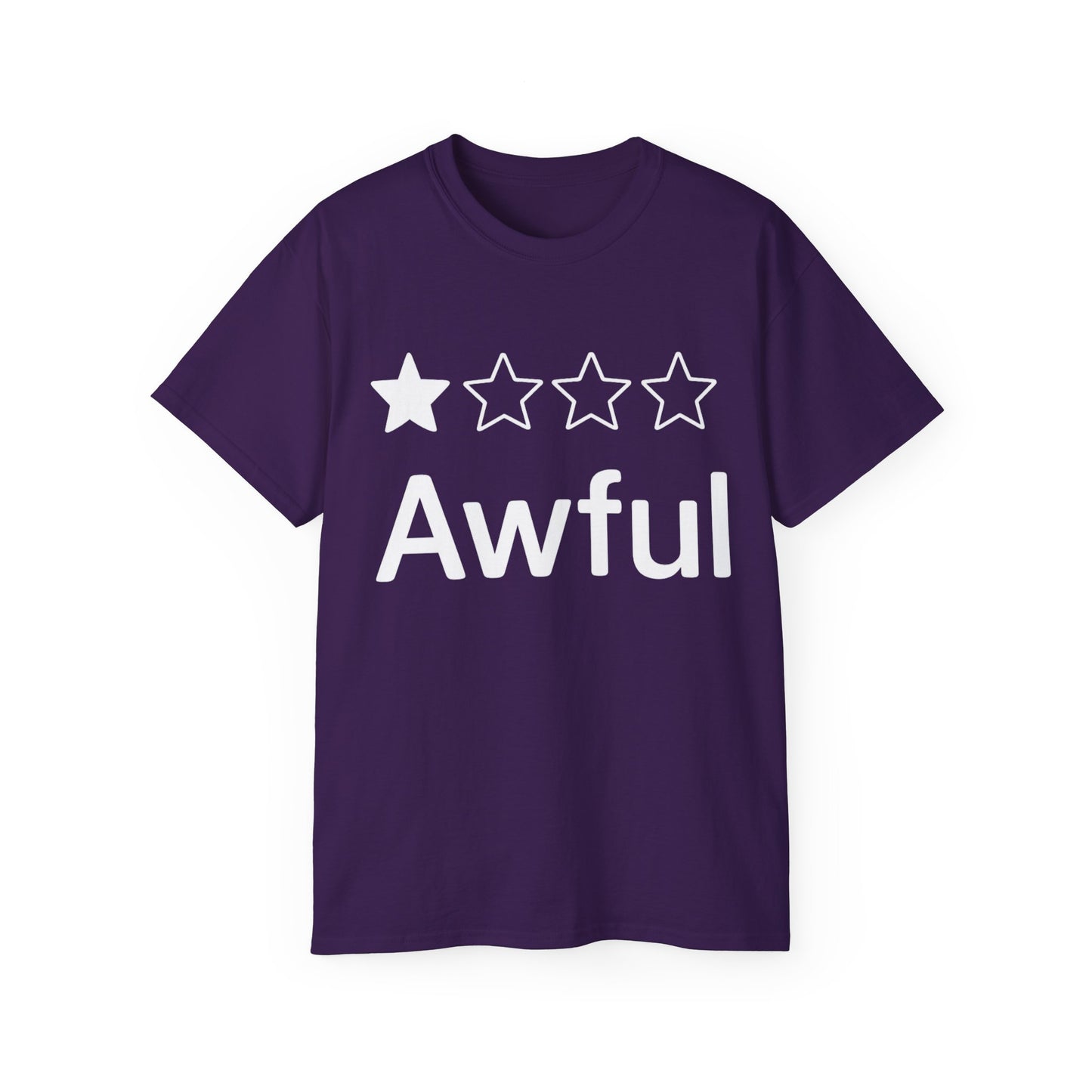 Awful Review One Star T-Shirt