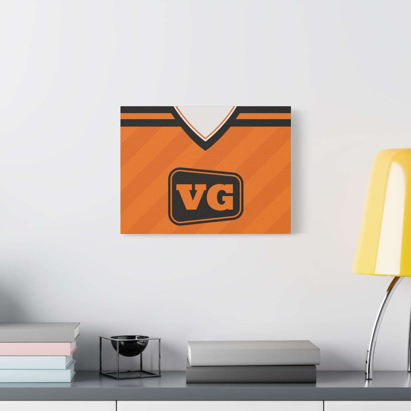 Dundee United 1985-87 Home Shirt Canvas