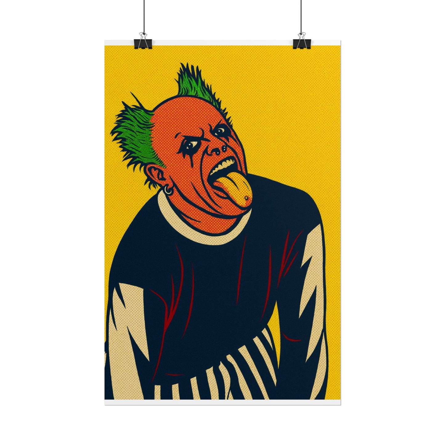 Keith Flint Prodigy Pop Art Poster