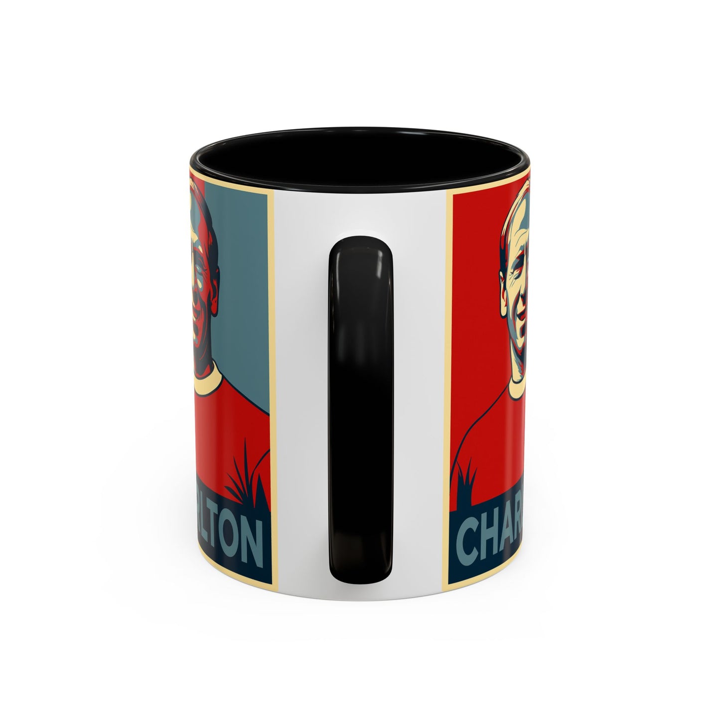 Bobby Charlton Hope Poster Mug - Manchester United England