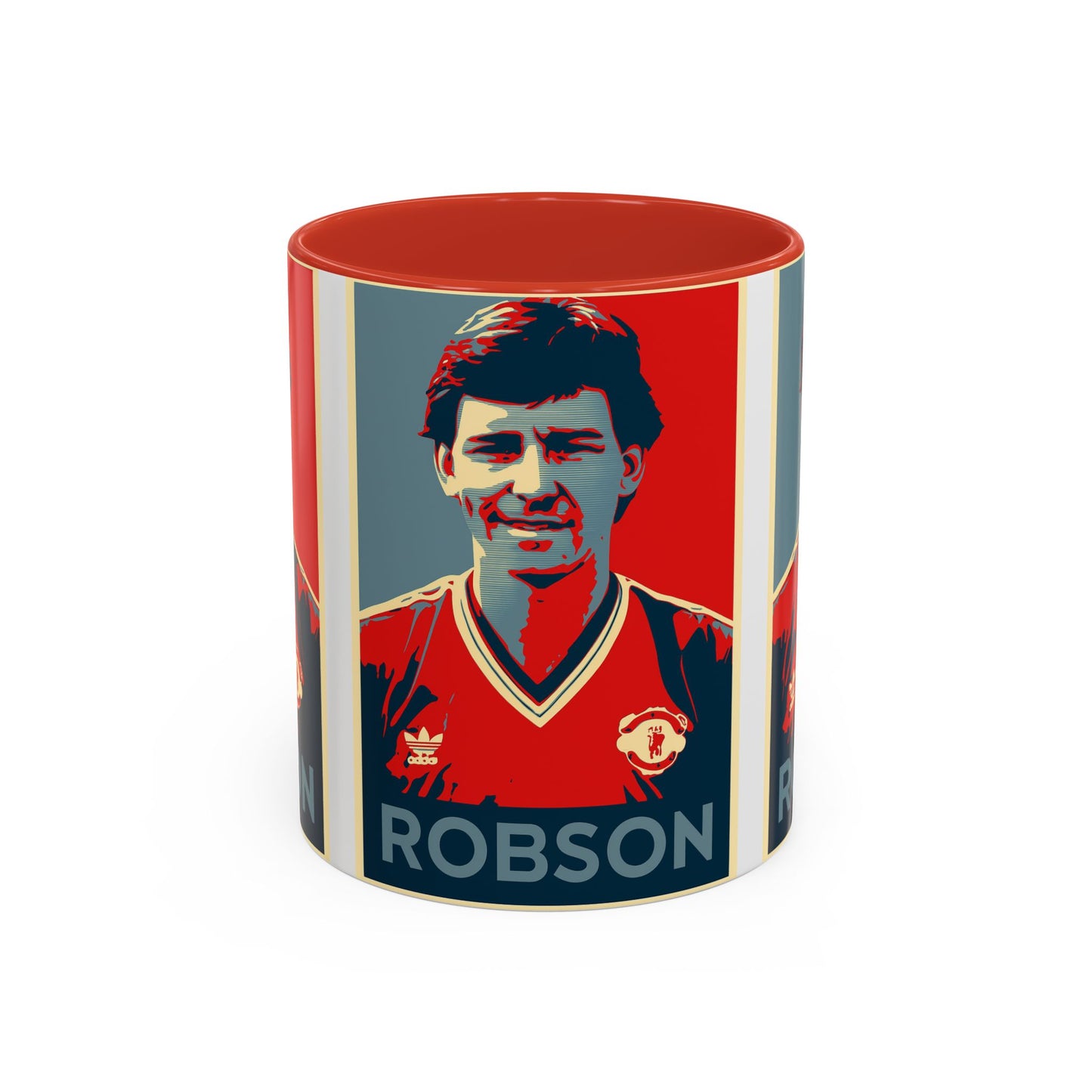 Bryan Robson Hope Poster Mug - Manchester United