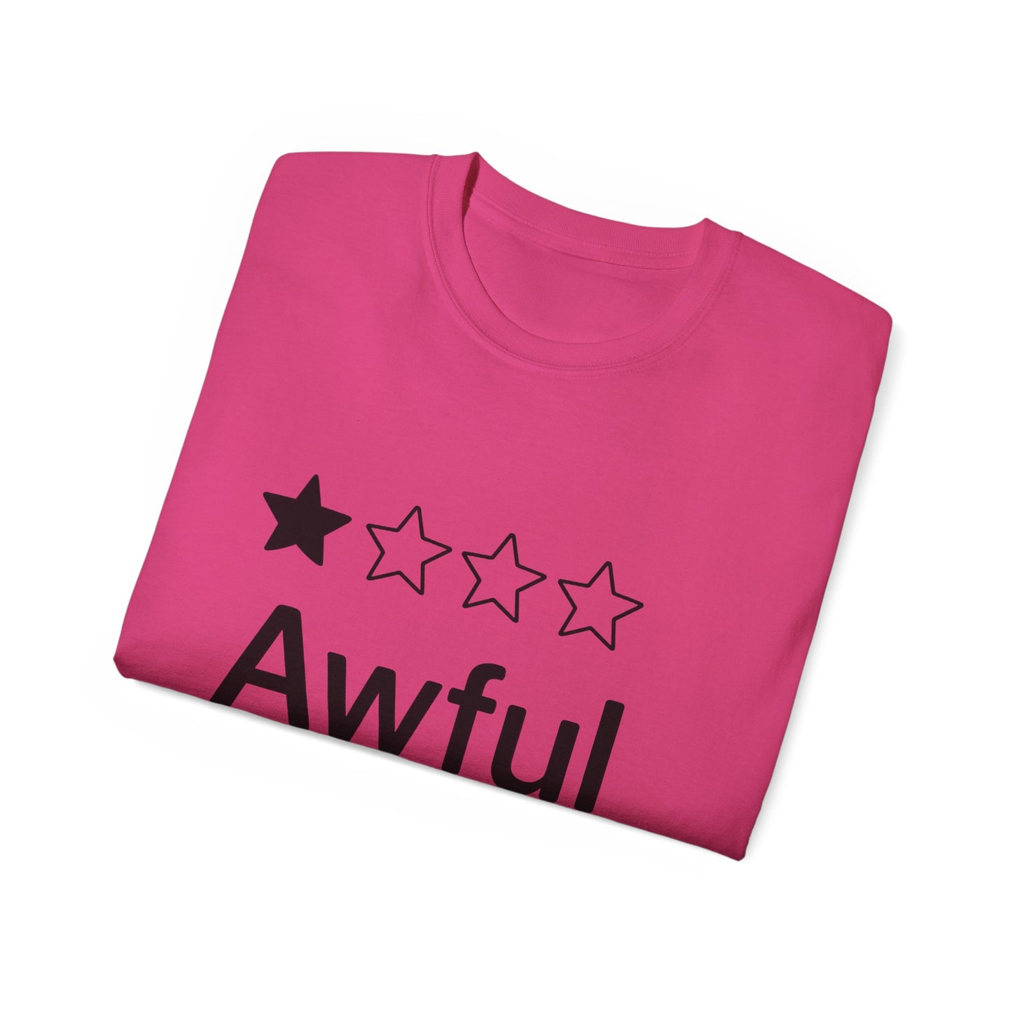 Awful Rating 1 Star Review T-Shirt