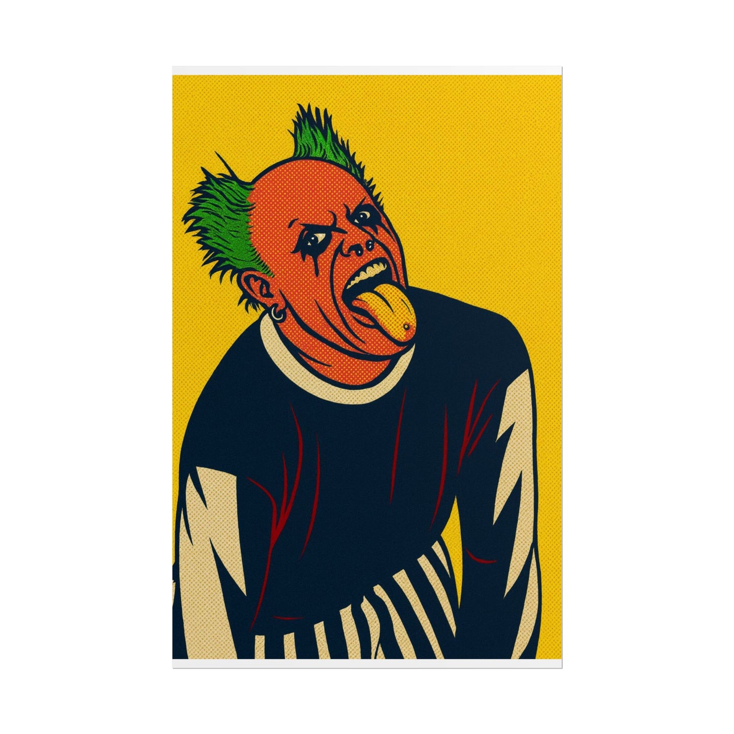 Keith Flint Prodigy Pop Art Poster