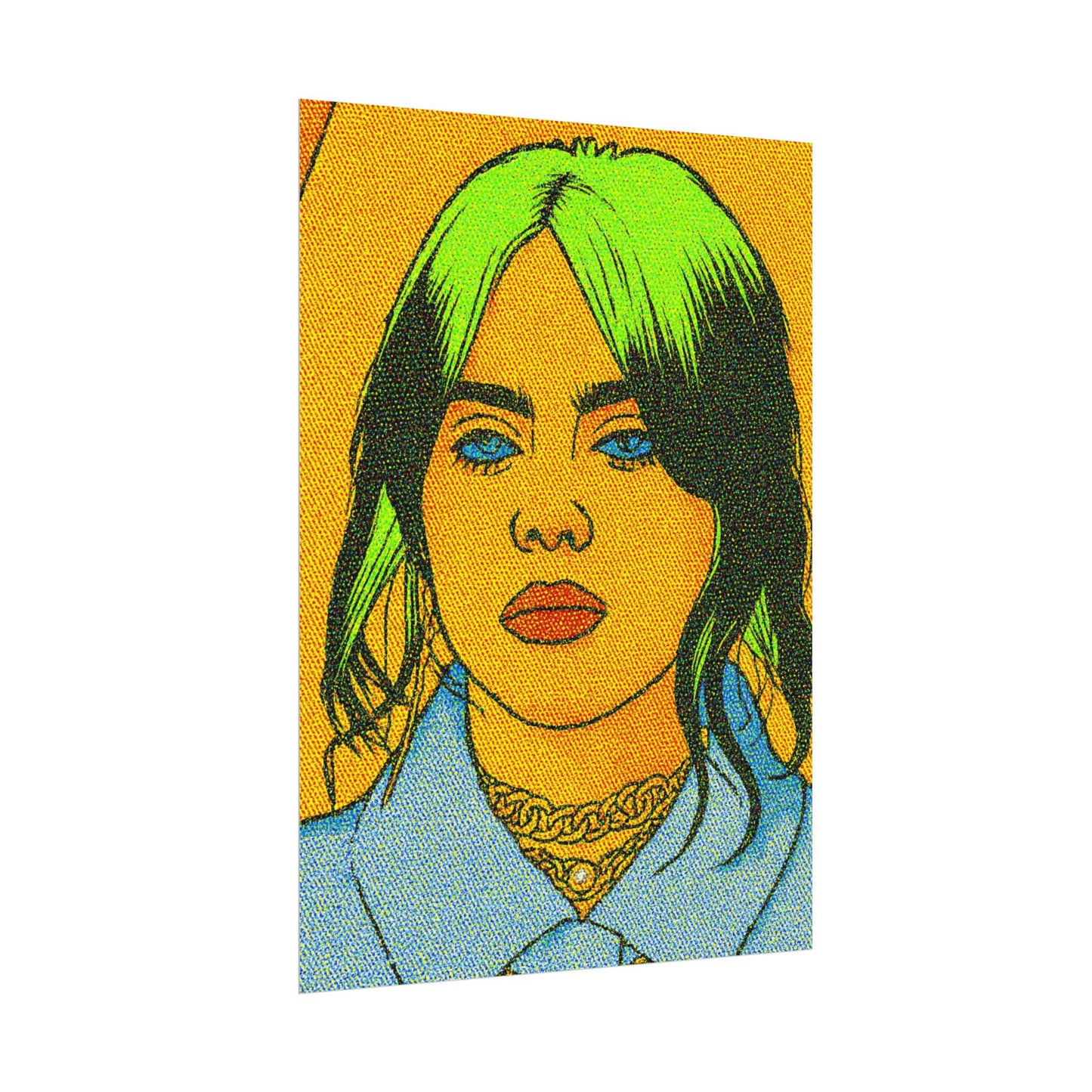 Billie Pop Art Poster