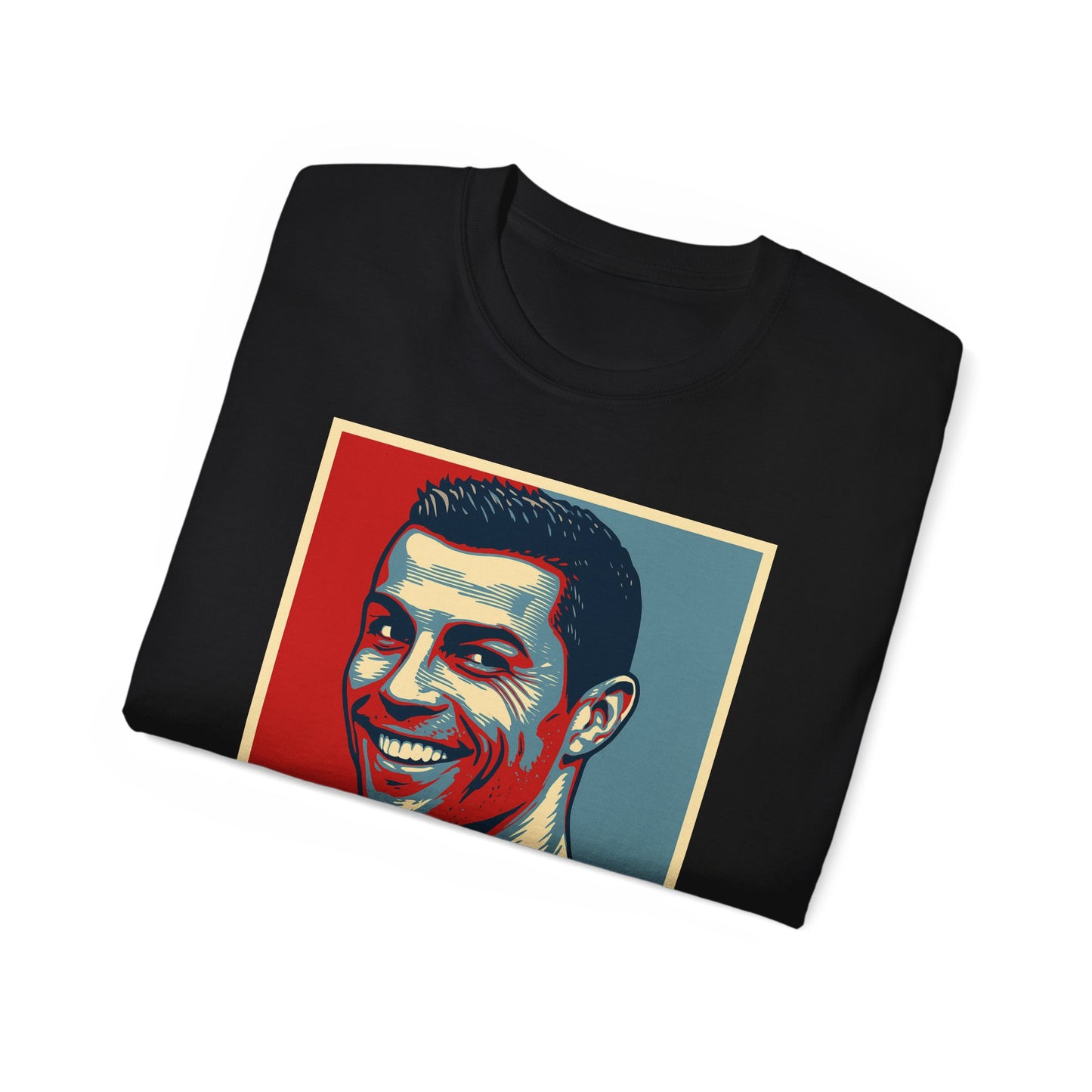 Cristiano Ronaldo Hope Poster T-Shirt - Manchester United Real Madrid