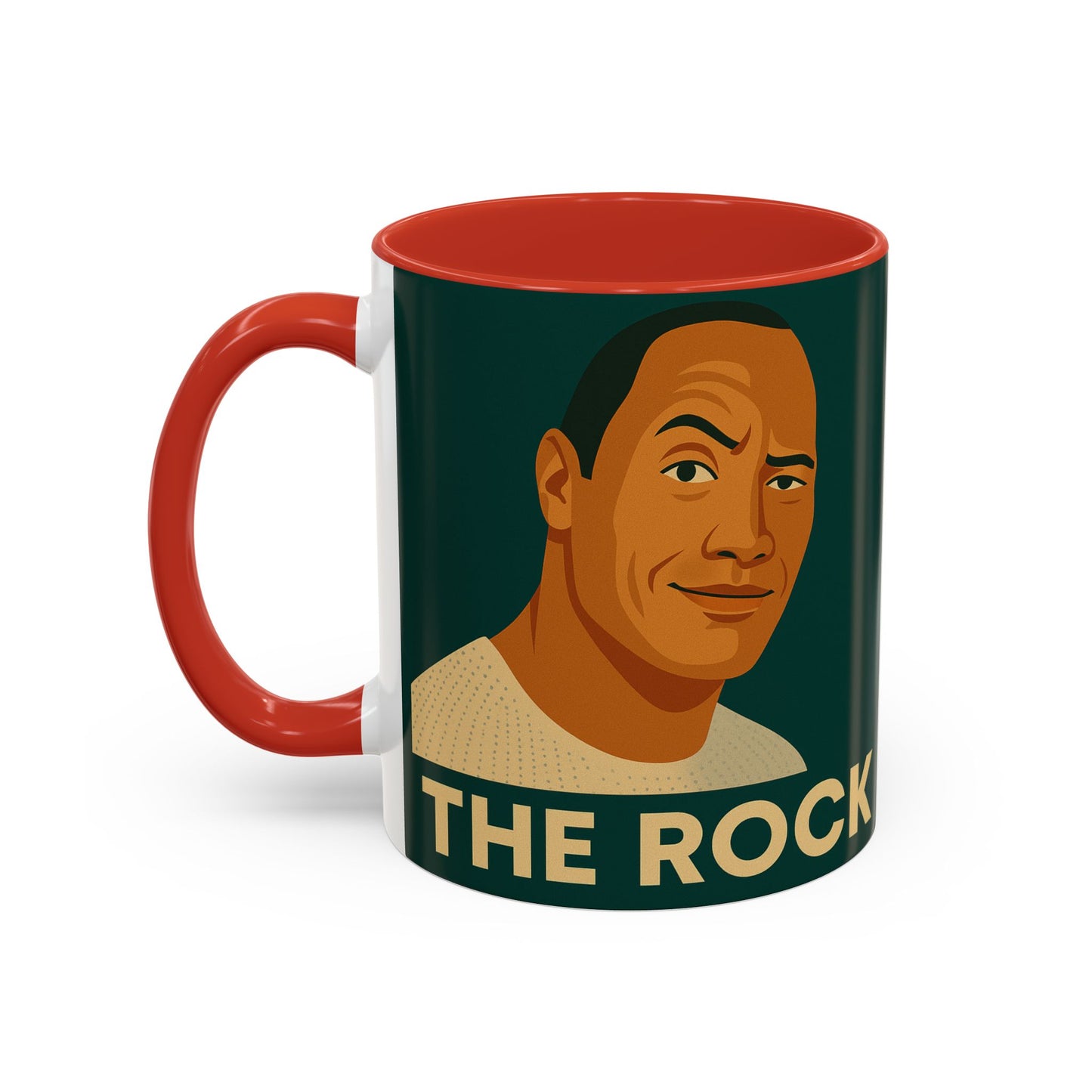 The Rock Coffee Mug, Fun Gift for Fans, Unique Home Decor, Inspirational Drinkware, Collector's Item, Birthday or Holiday Gift