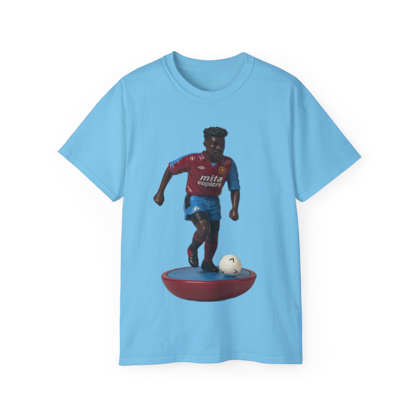 Tony Daley Subbuteo T-Shirt - Aston Villa