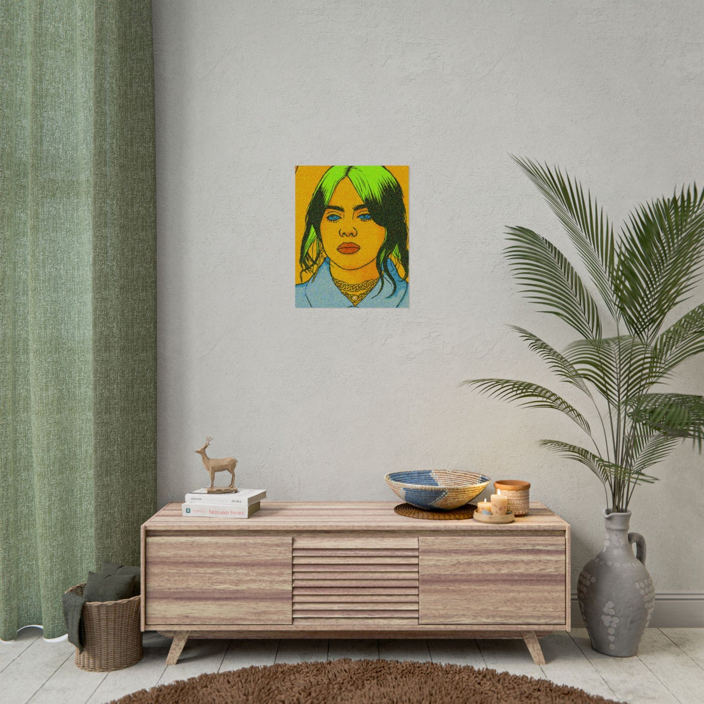 Billie Pop Art Poster