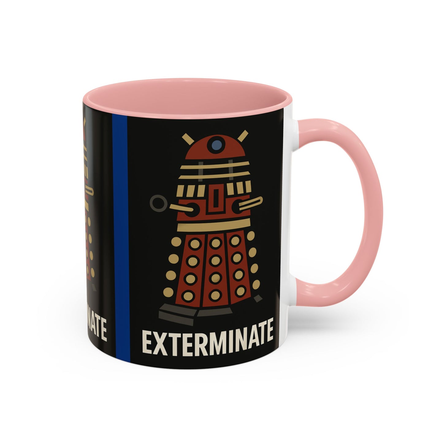 Dalek Exterminate Coffee Mug, Doctor Who Mug