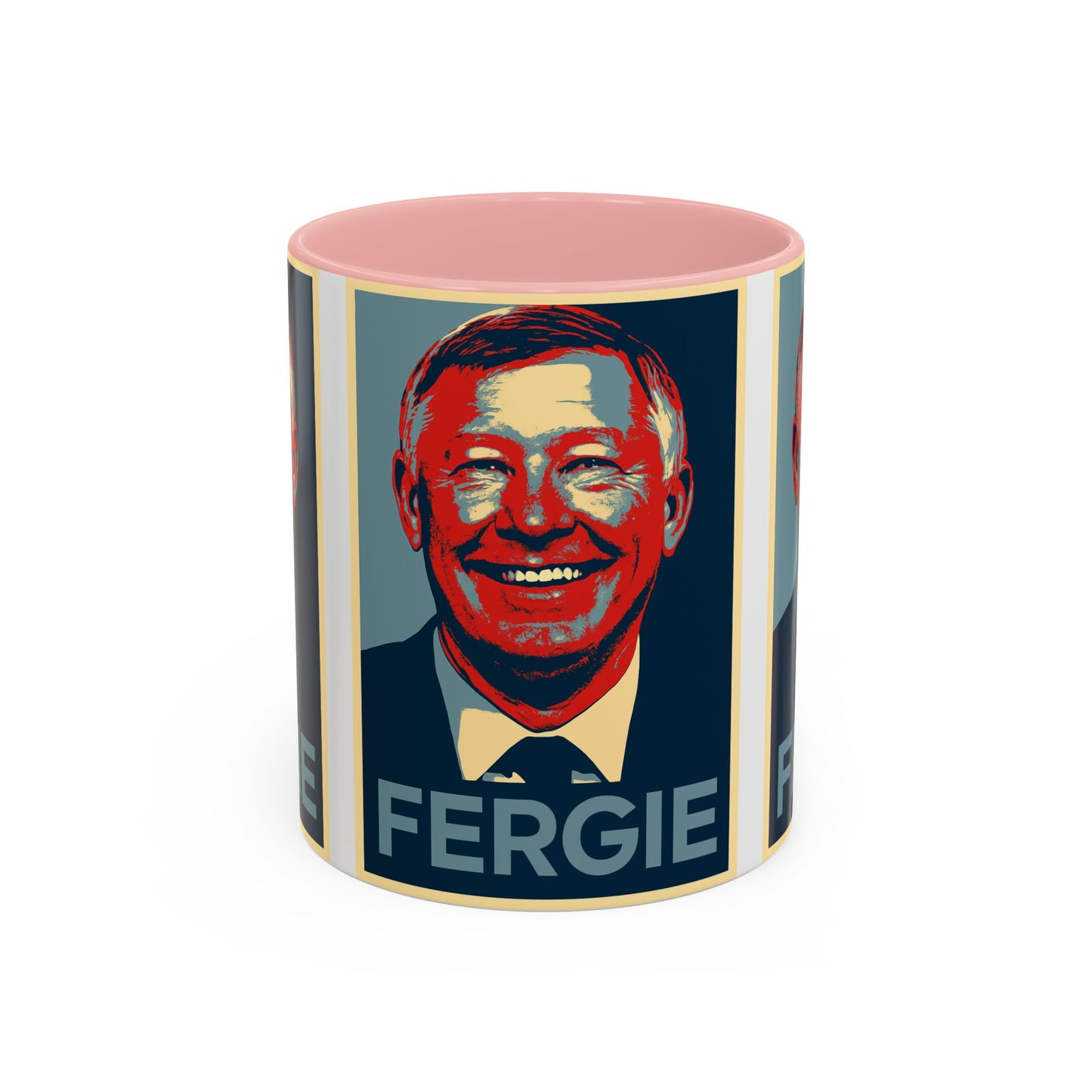 Alex Ferguson Hope Poster Mug - Manchester United