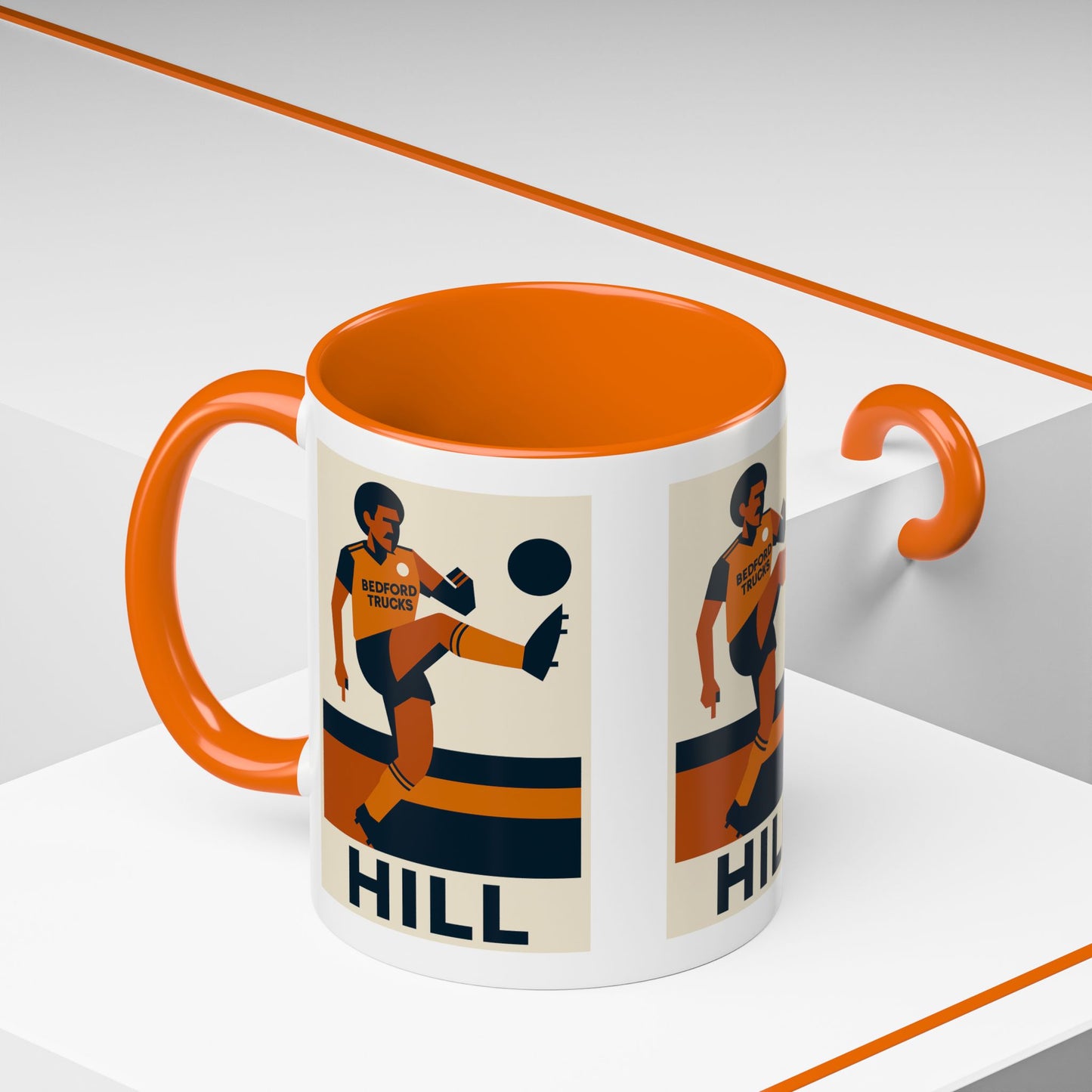 Ricky Hill Poster Mug - Luton Town