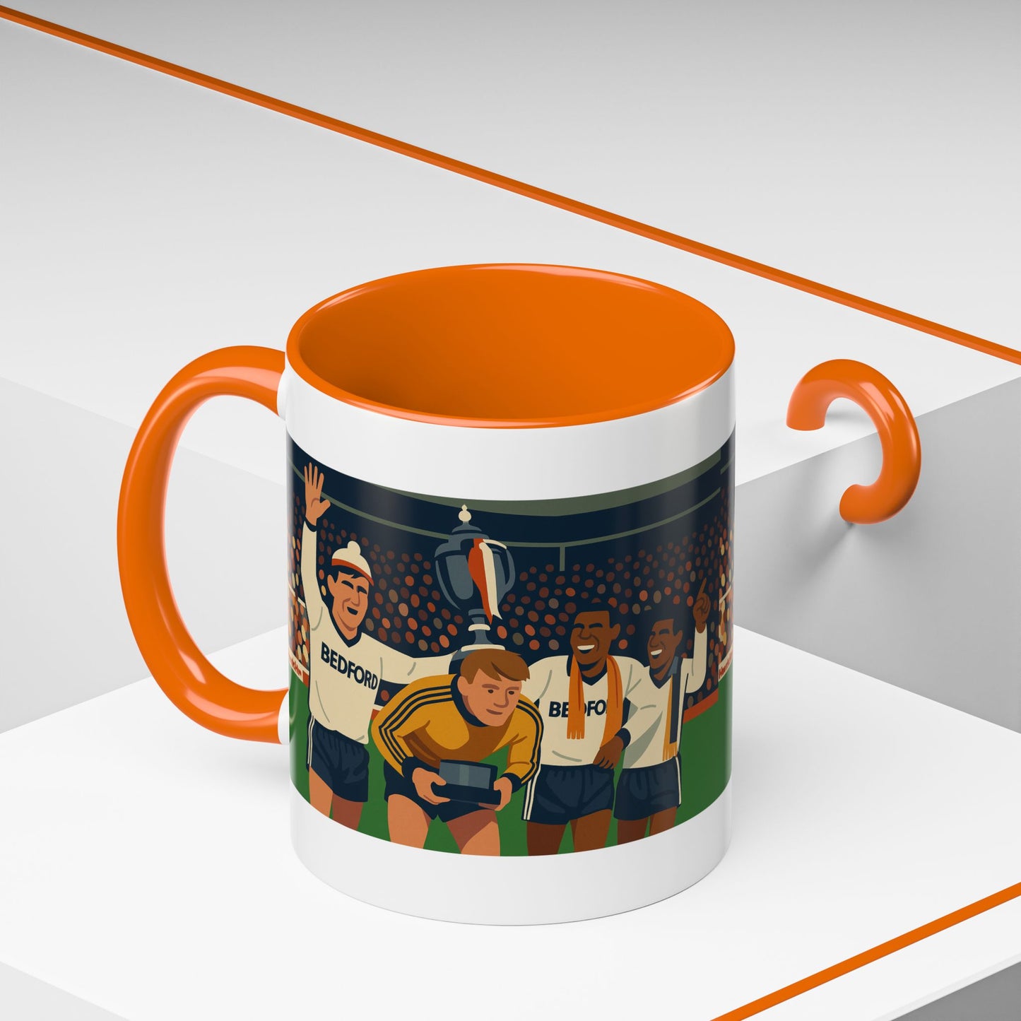 Luton Town Mug - Littlewoods Cup Winners 1988