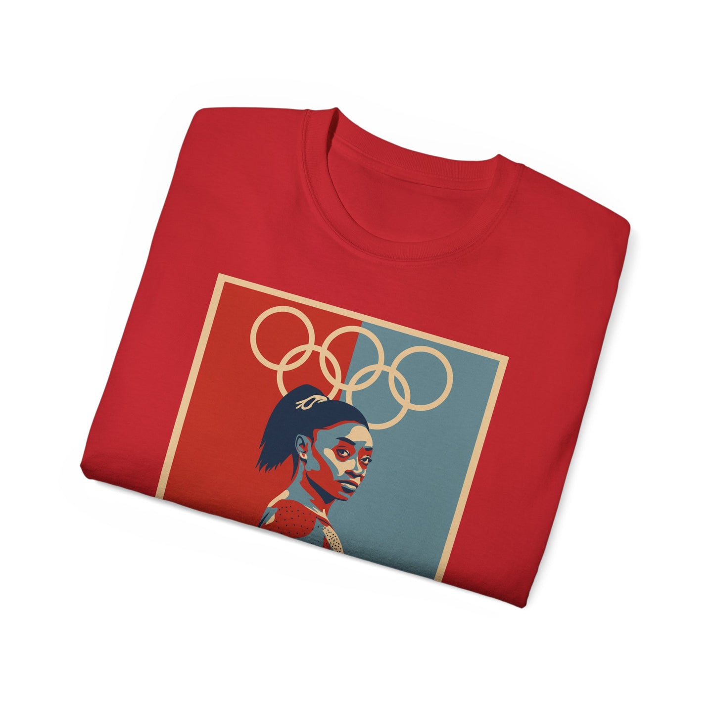 Simone Biles Olympic Rings T-Shirt