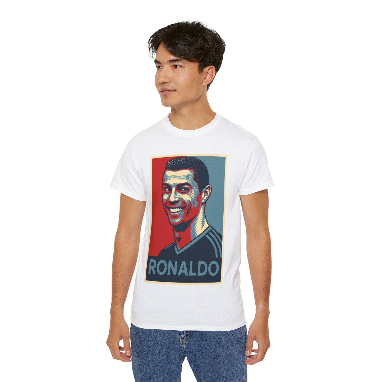 Cristiano Ronaldo Hope Poster T-Shirt - Manchester United Real Madrid