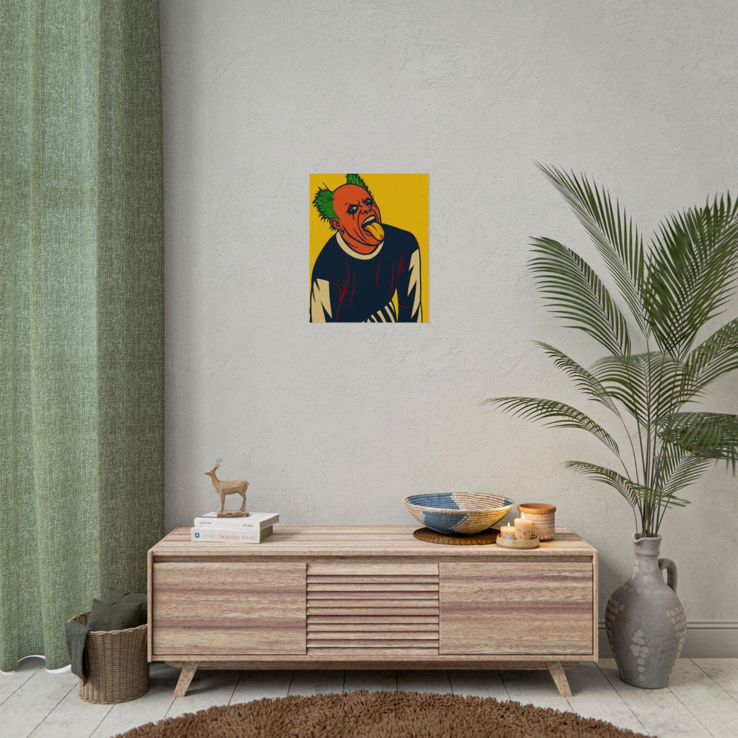 Keith Flint Prodigy Pop Art Poster