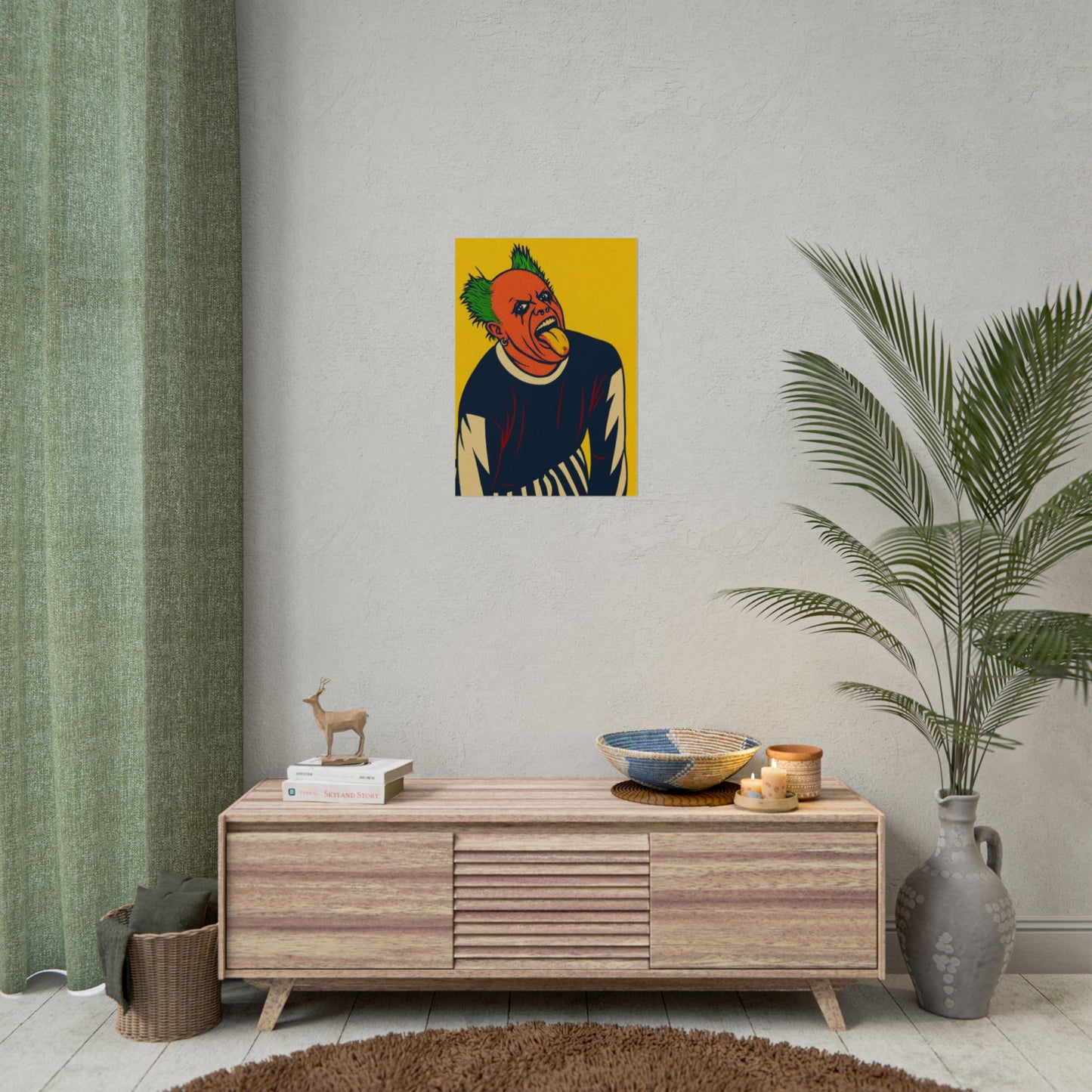 Keith Flint Prodigy Pop Art Poster