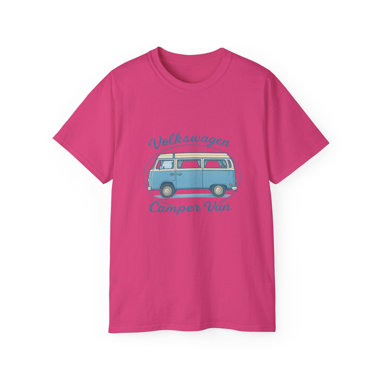 Volkswagen Camper Van Blue Side T-Shirt