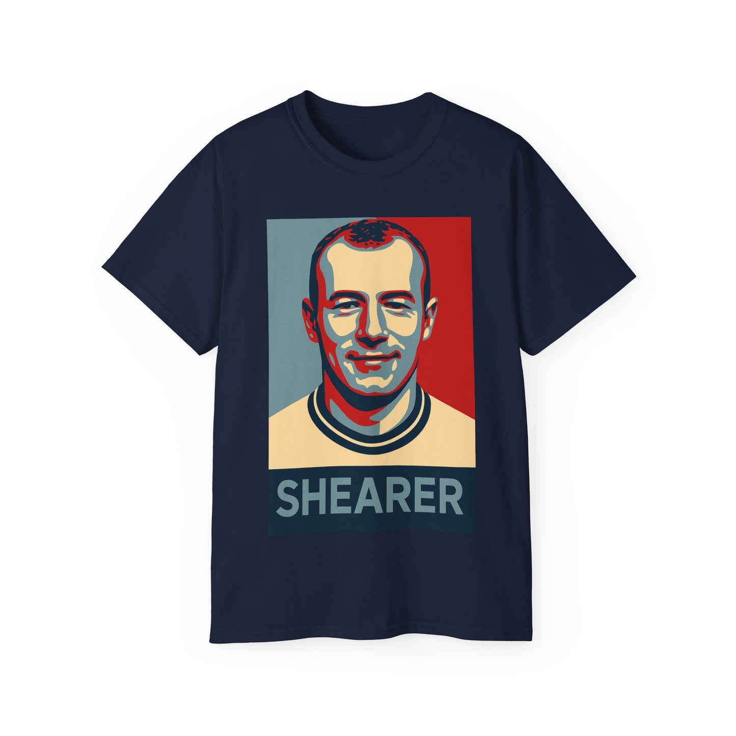 Alan Shearer Hope Poster T-Shirt - England Newcastle United