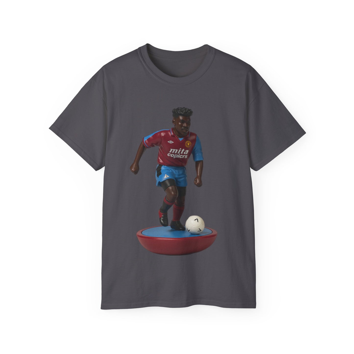 Tony Daley Subbuteo T-Shirt - Aston Villa