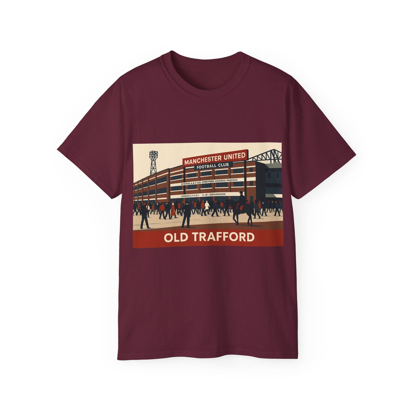 1980s Old Trafford Graphic Tee