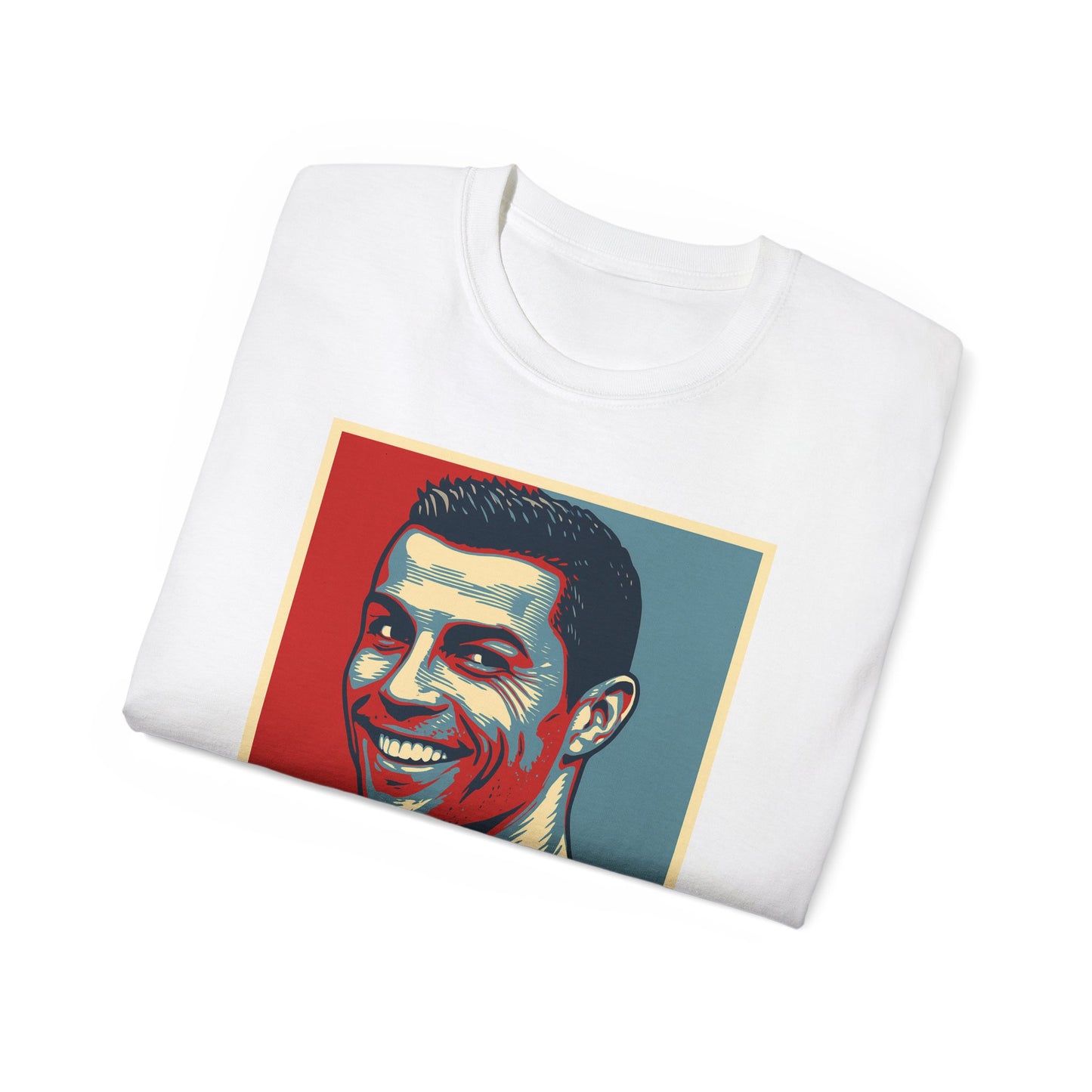 Cristiano Ronaldo Hope Poster T-Shirt - Manchester United Real Madrid