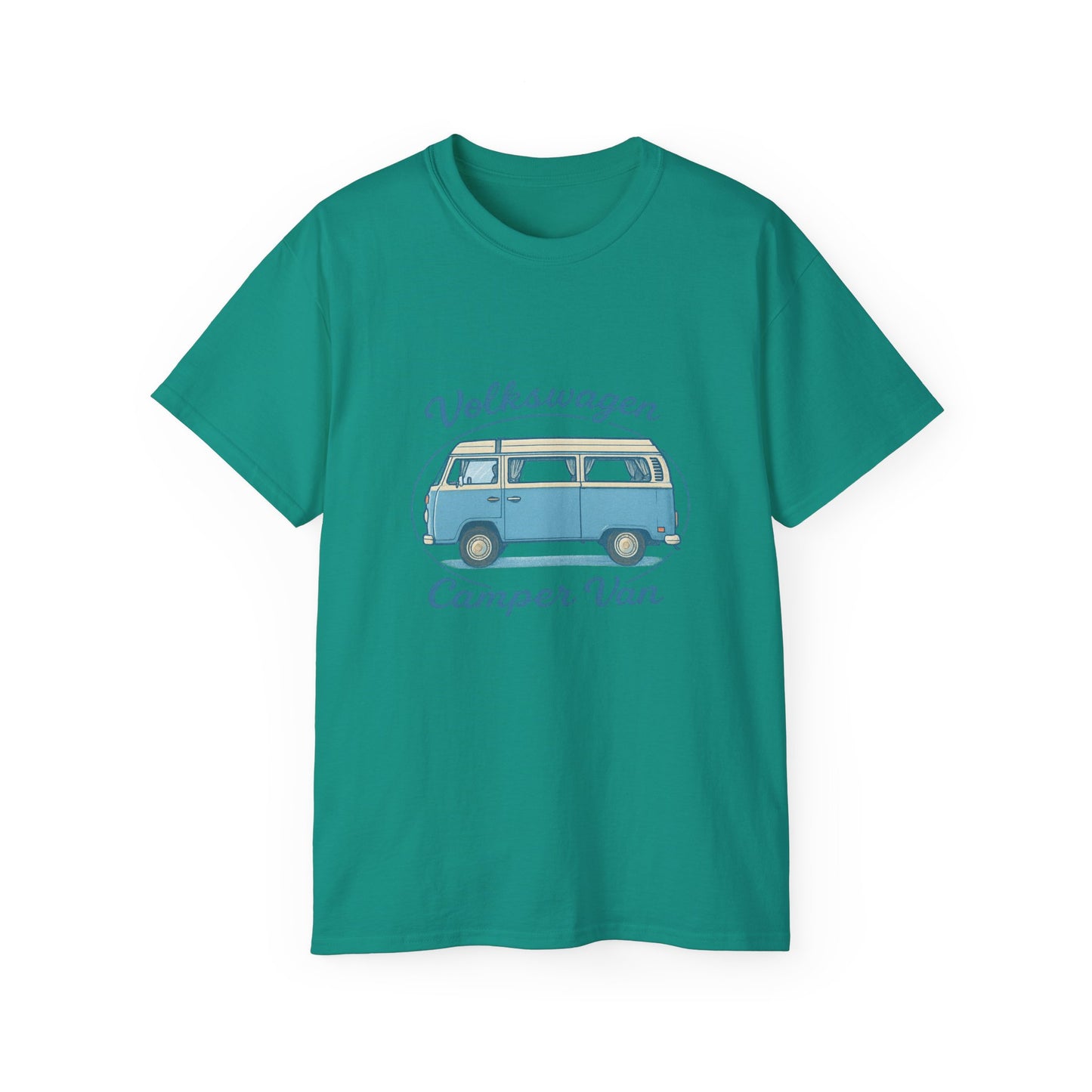Volkswagen Camper Van Blue Side T-Shirt