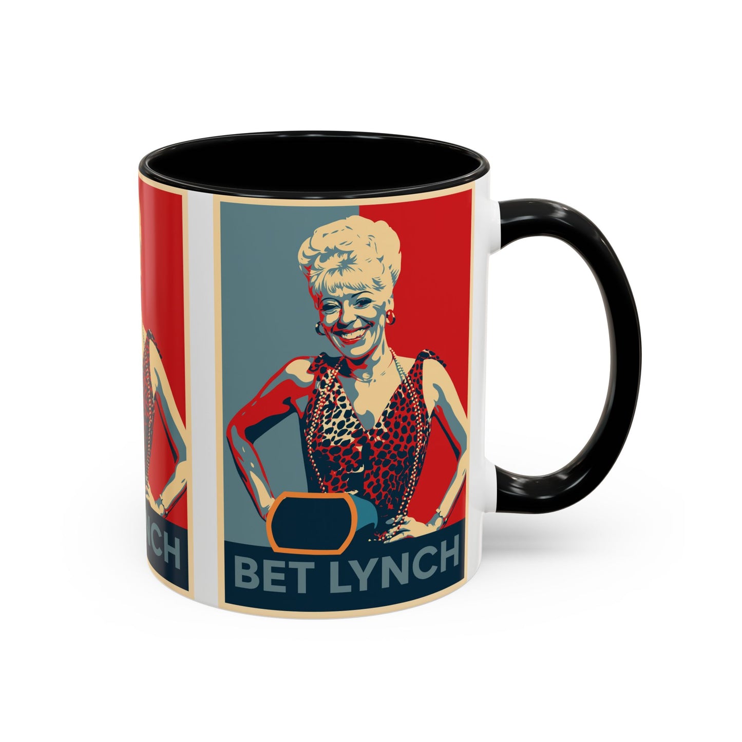 Bet Lynch Leopard Print Mug