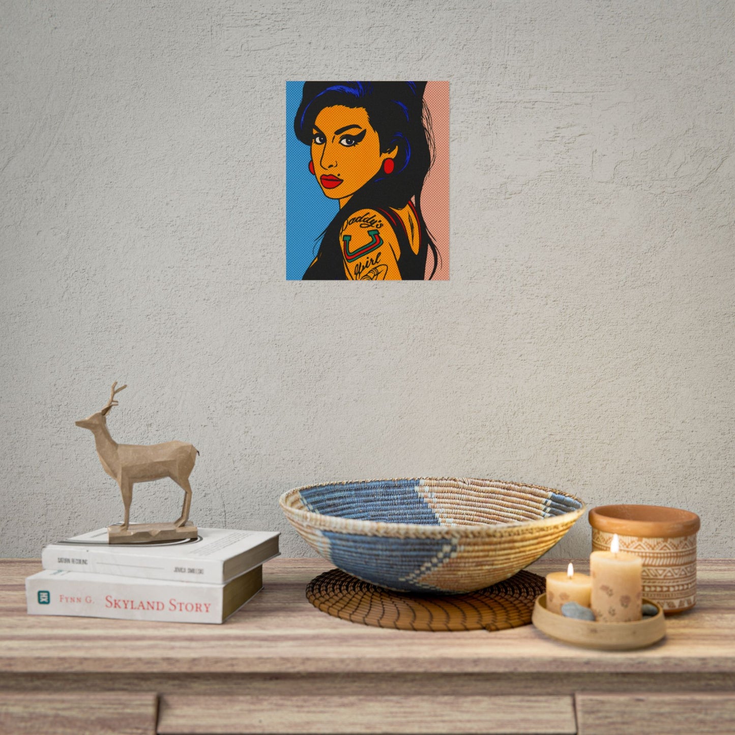 Amy Winehouse Pop Art Poster