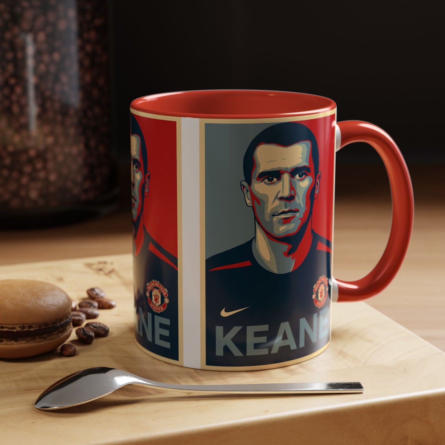 Roy Keane Hope Poster Mug - Manchester United