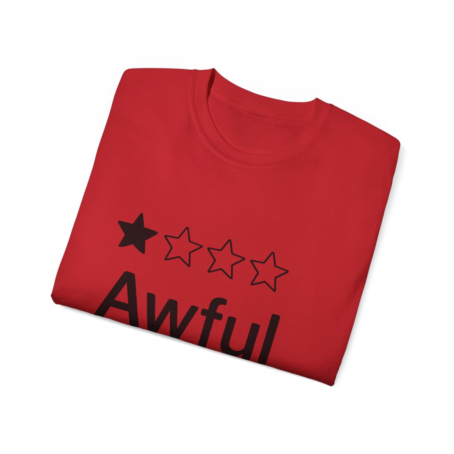 Awful Rating 1 Star Review T-Shirt
