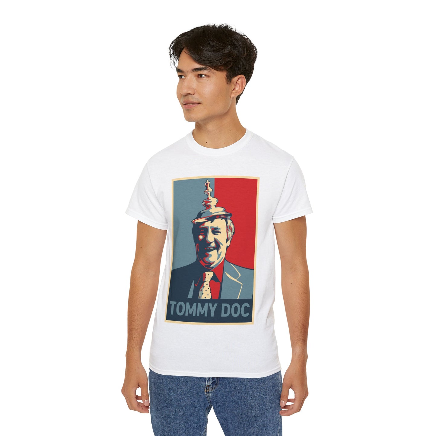 Tommy Docherty Hope Poster T-Shirt - Manchester United