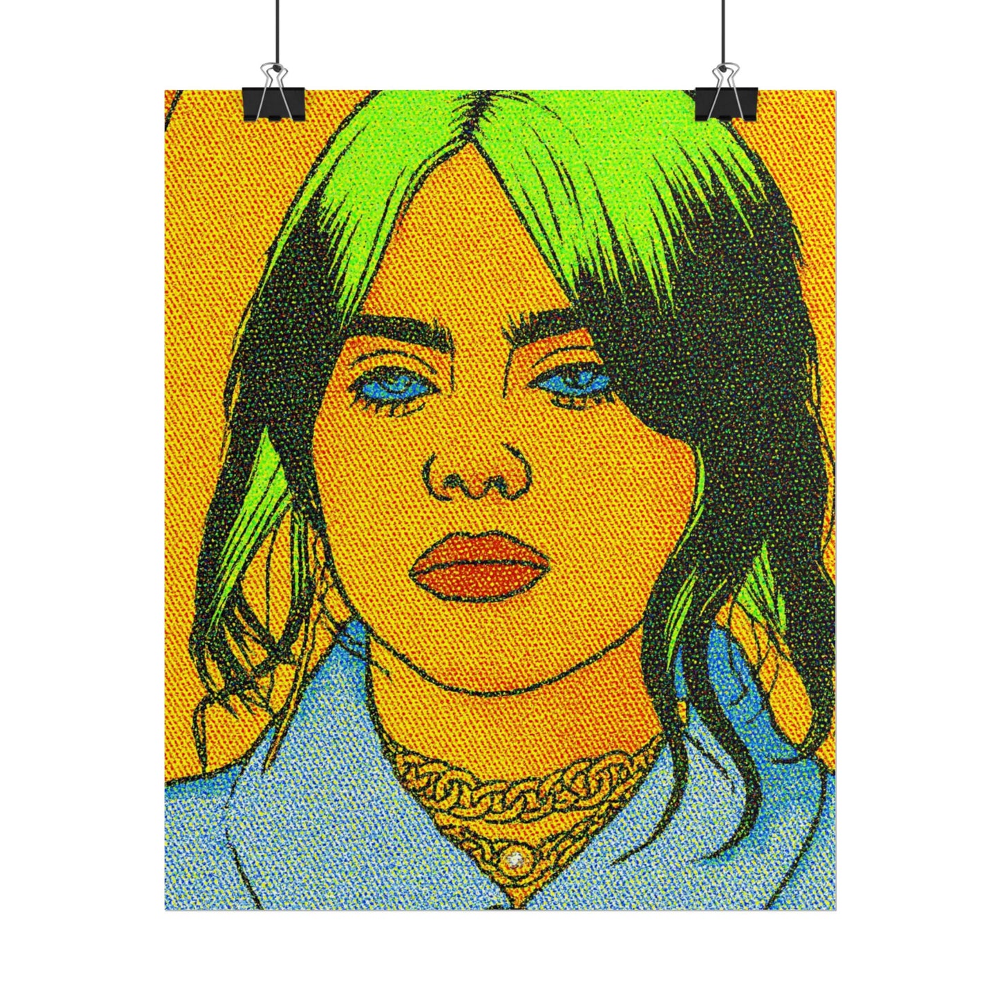 Billie Pop Art Poster