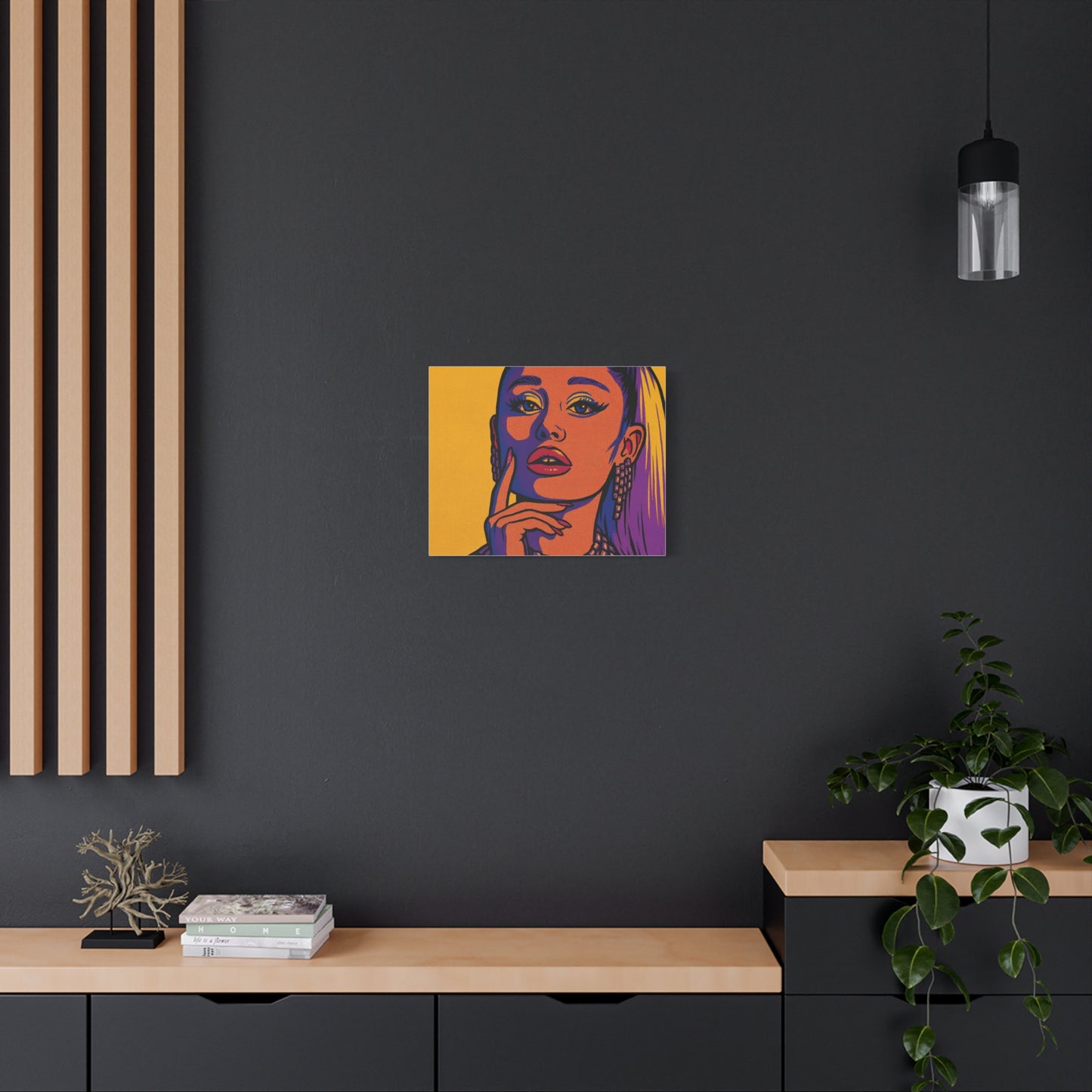 A r i a na Grande Pop Art Canvas