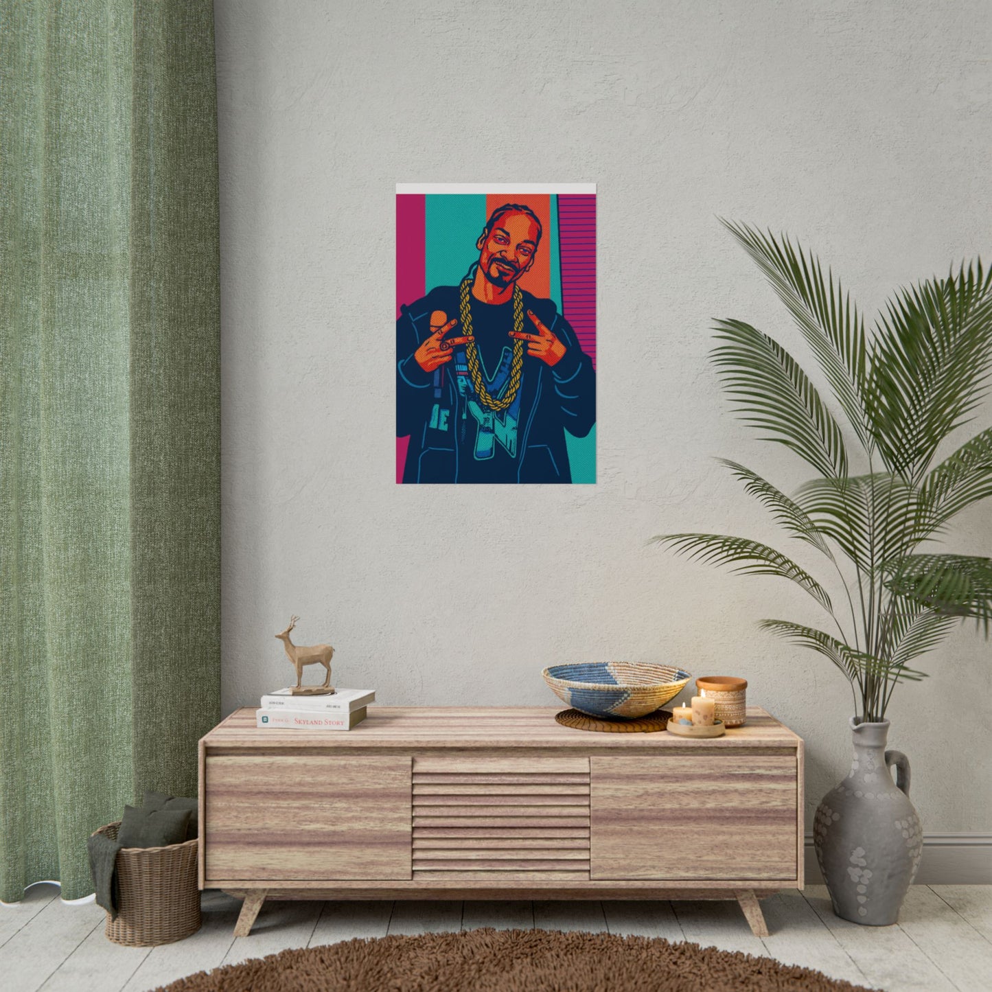 Snoop Dogg Pop Art Poster