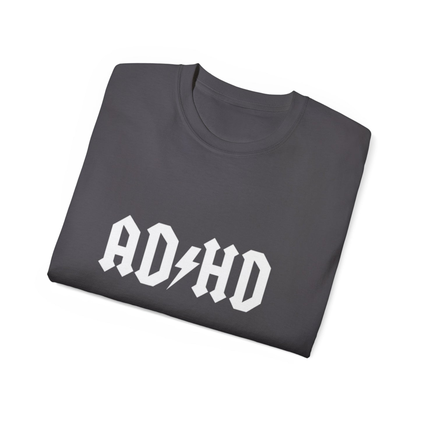 AD/HD White T-Shirt