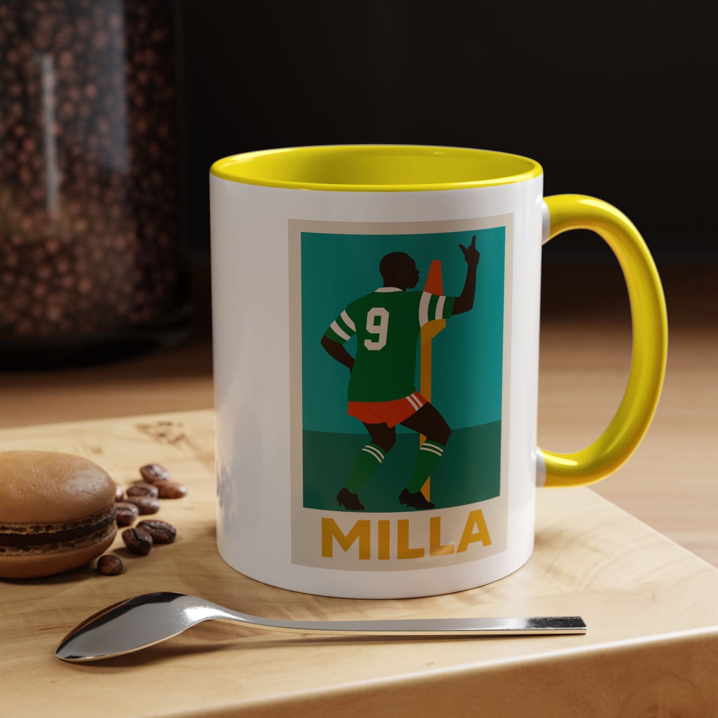 Roger Milla Cameroon Mug