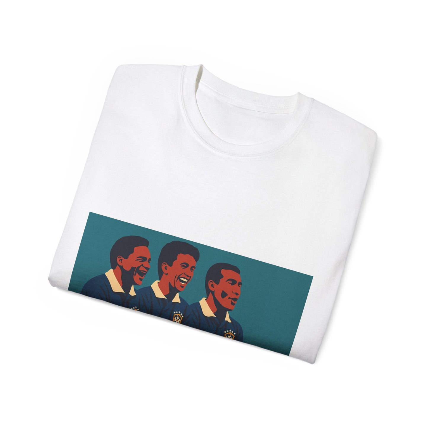 Rocking The Baby T-Shirt Brazil Players Bebeto Romario