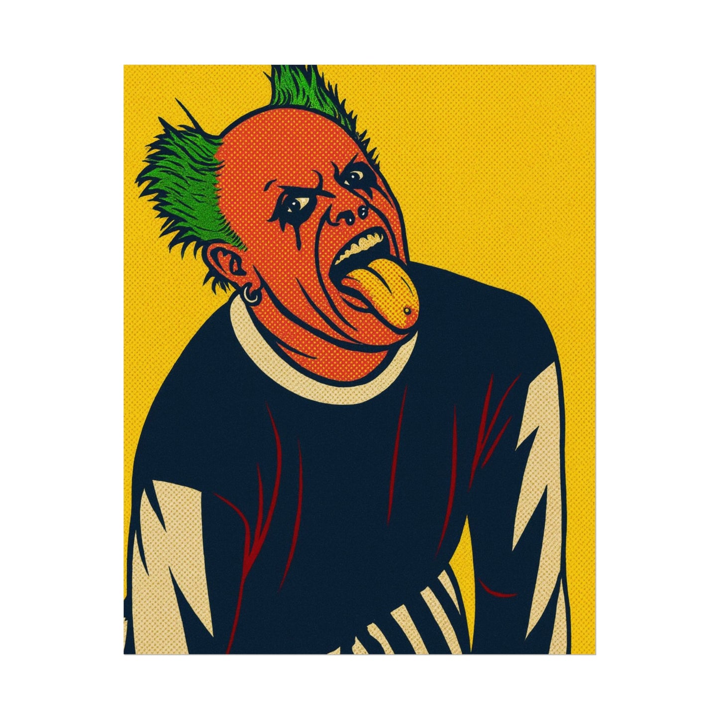 Keith Flint Prodigy Pop Art Poster