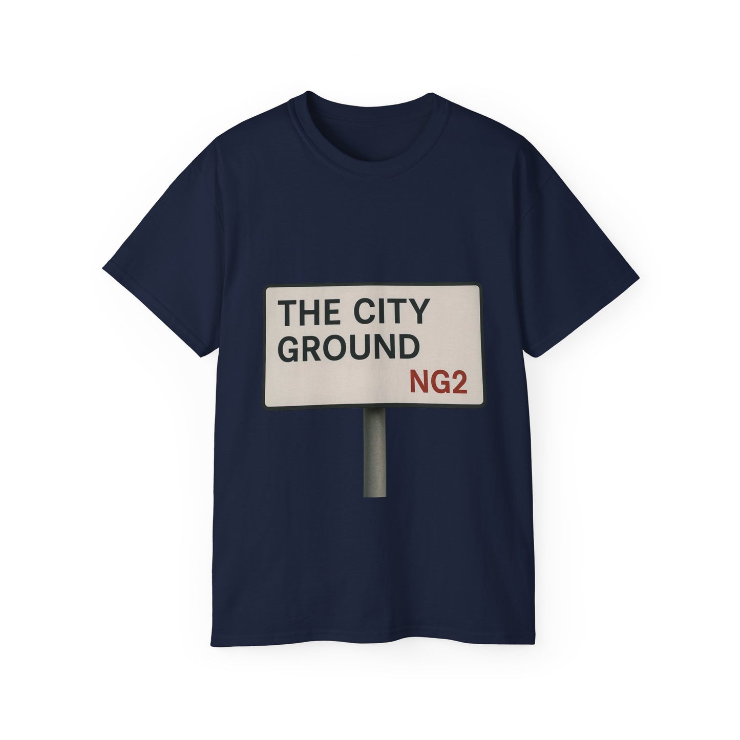The City Ground Nottingham Forest Road Sign T-Shirt
