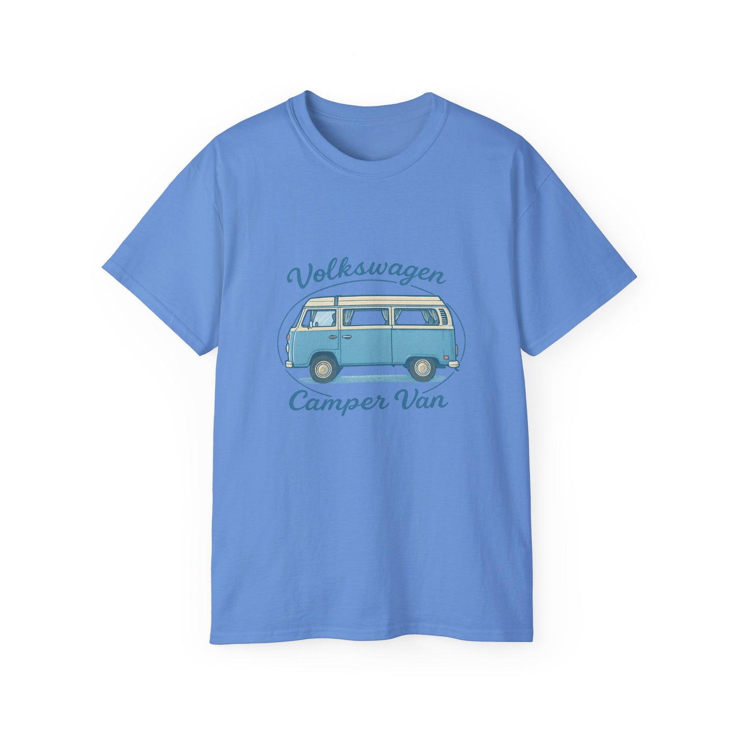 Volkswagen Camper Van Blue Side T-Shirt