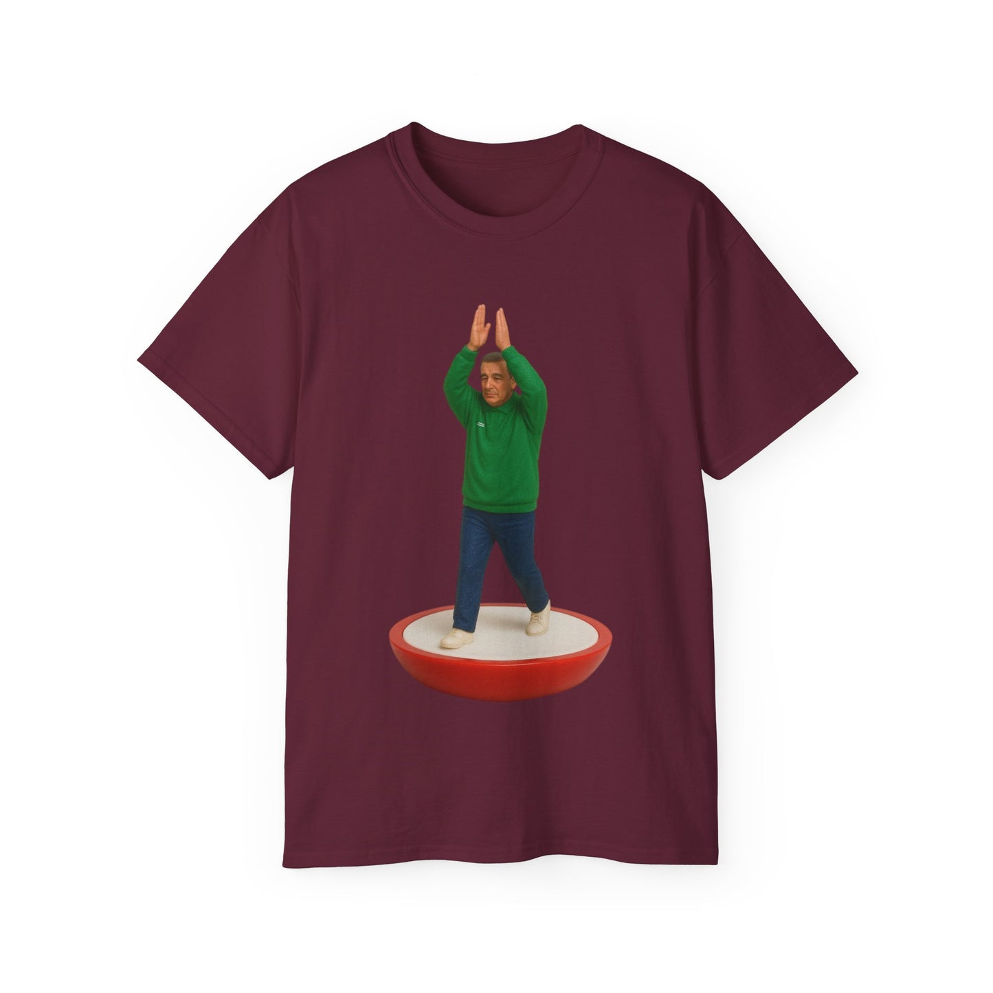 Brian Clough Subbuteo T-Shirt - Nottingham Forest