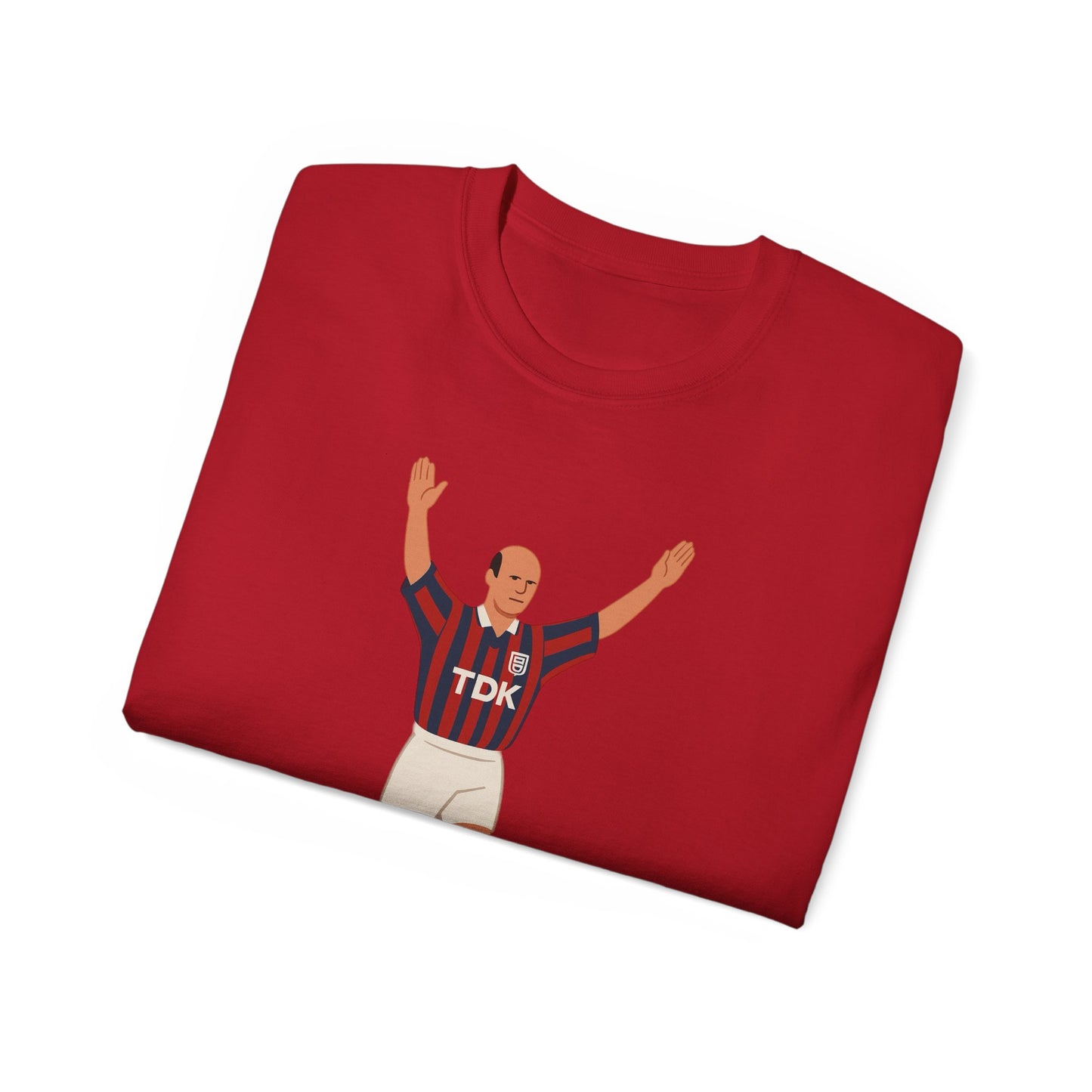 Attilio Lombardo Cartoon Subbuteo T-Shirt - Crystal Palace